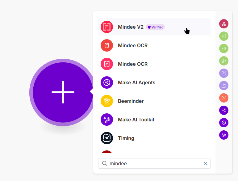 add Mindee V2 to make.com