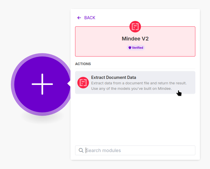 Selecting "Enqueue and Retrieve an Inference" in make.com scenario